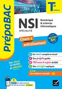 Prépabac NSI Tle générale (spécialité) - Bac 2024: nouveau programme de Terminale