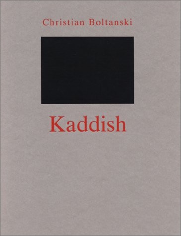 CHRISTIAN BOTLANSKI KADDISH [9782879003962]