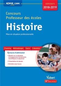 Concours Professeur des écoles - Histoire - Mise en situation professionnelle - Concours CRPE 2018-2019