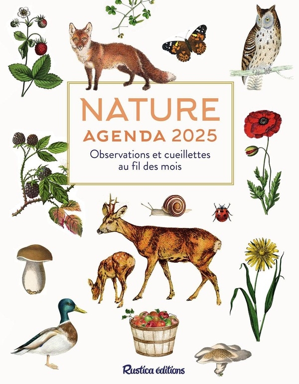 Agenda nature 2025: Observations et cueillettes au fil des mois