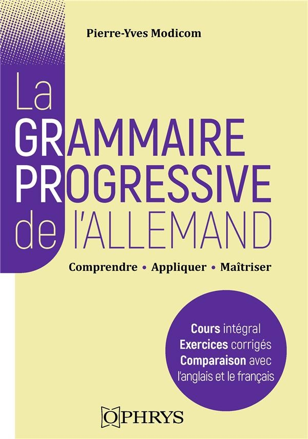 La grammaire progressive de l'allemand