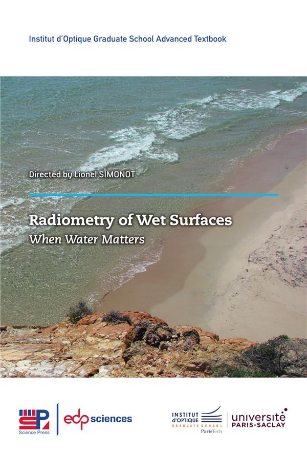 Radiometry of wet surfaces: When water matters