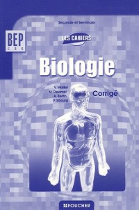 Biologie BEP : Corrigé