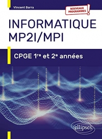 Informatique MP2I/MPI: CPGE 1re et 2e années