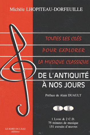 Toutes les clés pour explorer la musique classique : De l'Antiquité à nos jours (2CD audio)