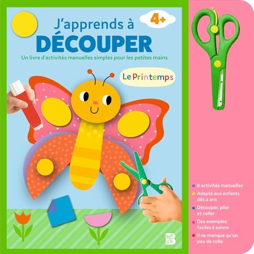 J'apprends à découper : Le printemps
