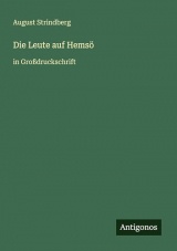 Die Leute auf Hemsö: in Großdruckschrift