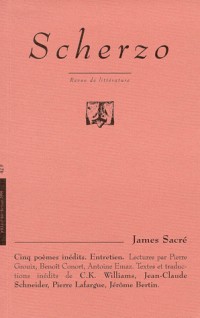 SCHERZO N°8 JUILLET 1999 : JAMES SACRE