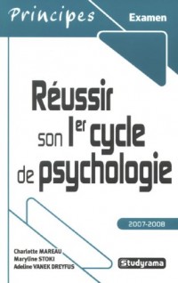 Réussir son 1er cycle de psychologie