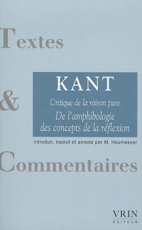 De l'amphibologie des concepts de la réflexion