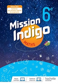Mission Indigo 6e - Livre élève - Ed. 2021
