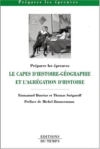 CAPES d'histoire-géographie - Agrégation d'histoire