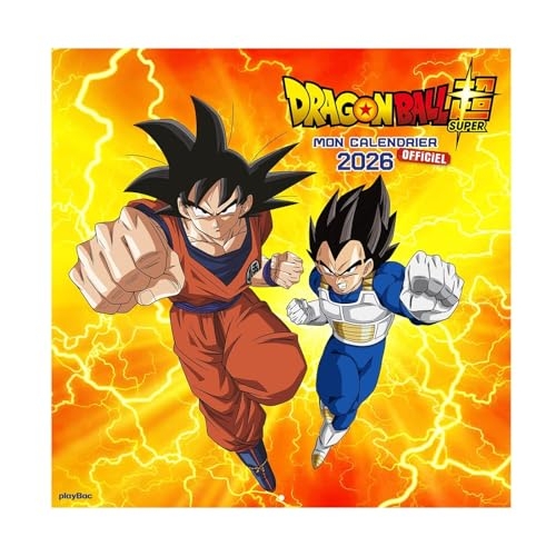 Mon calendrier officiel - Dragon Ball Super 2026 (de sept. 2025 à déc. 2026)