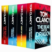 Tom Clancy Jack Ryan Series 4 Books Collection Set (The Bear and the Dragon, Debt of Honor, Executive Orders & The Sum of All Fears)