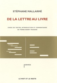 De la lettre au livre