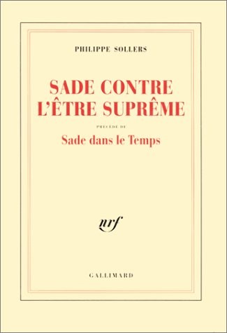 Sade contre l'être suprême