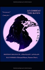 LE CORBEAU / THE RAVEN - EDITION BILINGUE ILLUSTREE : FRANÇAIS / ANGLAIS