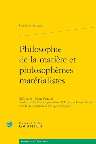 Philosophie de la matière et philosophèmes matérialistes