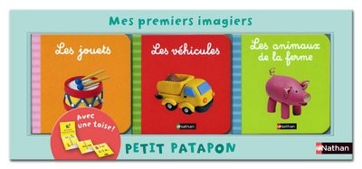 Mes Premiers imagiers - petit patapon - les jouets/les vehicules/les animaux de la ferme