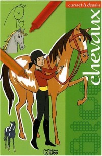 Carnet a Dessin : Bloc Chevaux