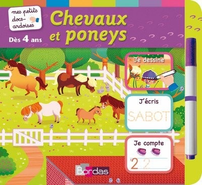 PETITS DOCS-ARDOISES CHEVAUX