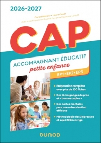 CAP Accompagnant éducatif petite enfance (AEPE) - Épreuves professionnelles 2026-2027: Tout-en-un
