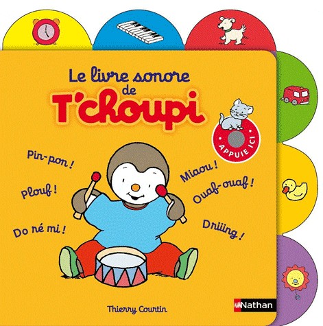 Le livre sonore de T'choupi