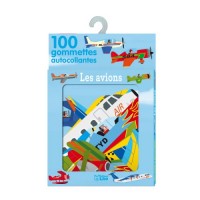 Ma boîte à gommettes: Les avions - De 3 à 5 ans