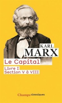 Le Capital : Livre I, section V à VIII