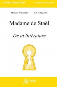 Madame de Staël, De la littérature