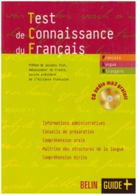 Test de connaissance du français (1CD audio MP3)