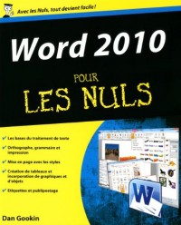 Word 2010 pour les Nuls