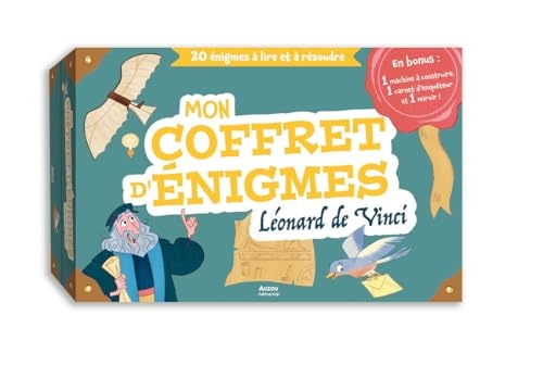 Mon coffret d'énigmes Léonard de Vinci