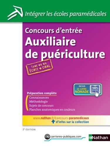 Concours d'entrée Auxiliaire de Puériculture