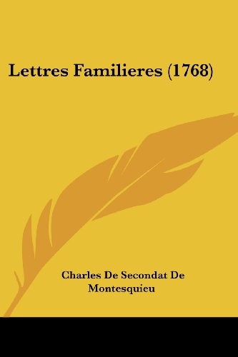 Lettres Familieres [9781104185831]