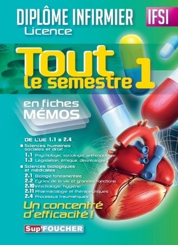 Tout le semestre 1 Diplôme infirmier Licence