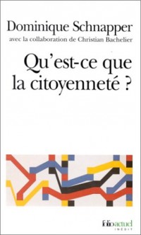 Qu'est-ce que la citoyenneté ?