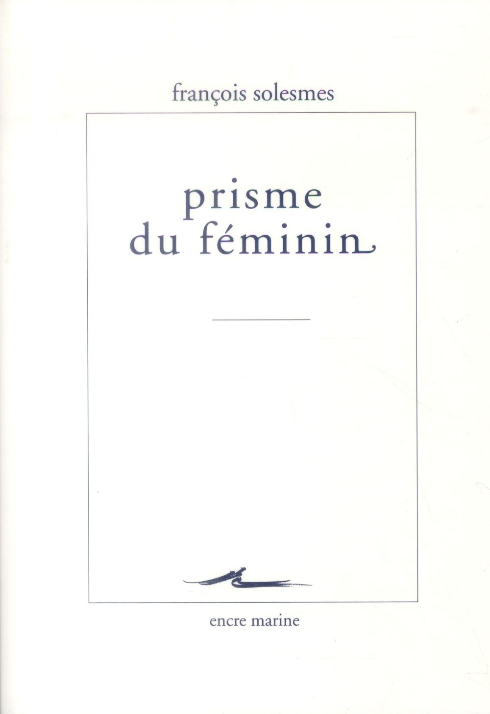 Prisme du féminin