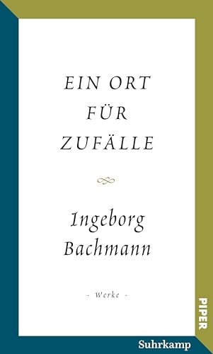 Salzburger Bachmann Edition: Ein Ort für Zufälle | Büchner-Preis-Rede und poetische Berlin-Prosa [9783518431863]