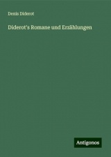 Diderot's Romane und Erzählungen