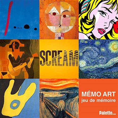 Mémo art : Boîte de jeu de 72 cartes + livret