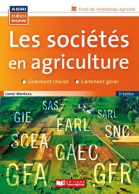 LES SOCIETES EN AGRICULTURE 5ED