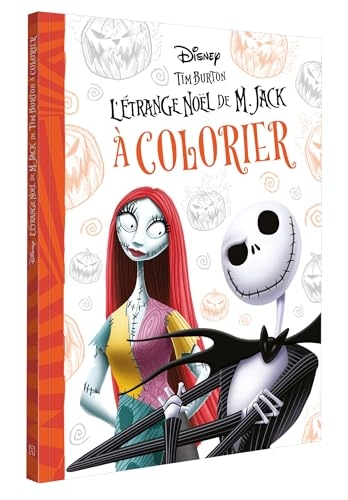 L'étrange noël de m. Jack à colorier