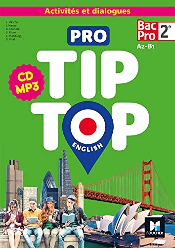 PRO TIP TOP ENGLISH - 2de Bac Pro - Éd. 2021 - CD audio