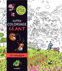 Super coloriage géant : la campagne