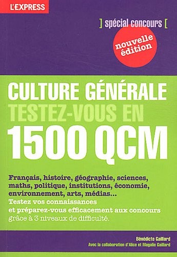 CULTURE GEN TESTEZ-VS 1500 QCM