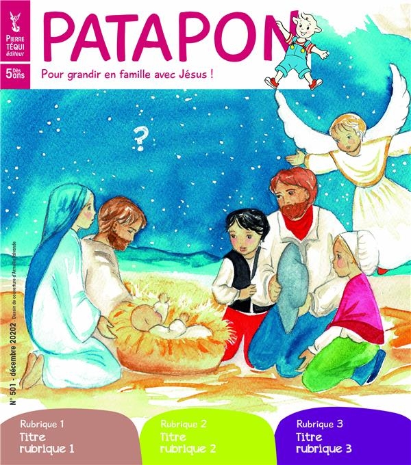 Patapon décembre 2022 N°501 - Un Noël de douceur