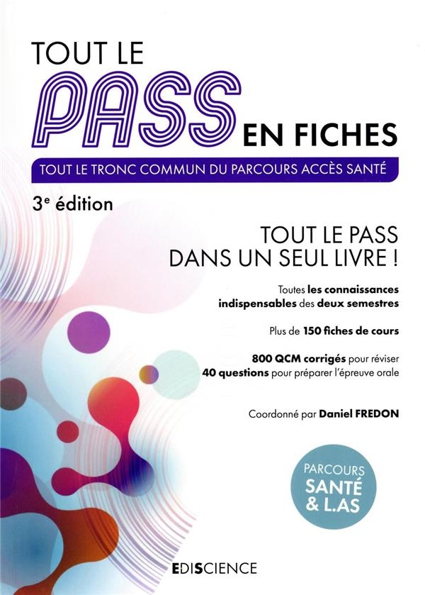 Tout le PASS en fiches - 3e éd. - Tout le PASS dans un seul livre !: Tout le PASS dans un seul livre !
