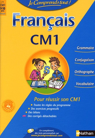 JE COMPRENDS TOUT FRANCAIS CM1