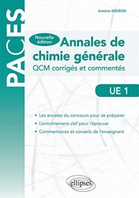 Annales de Chimie Générale PACES UE1
